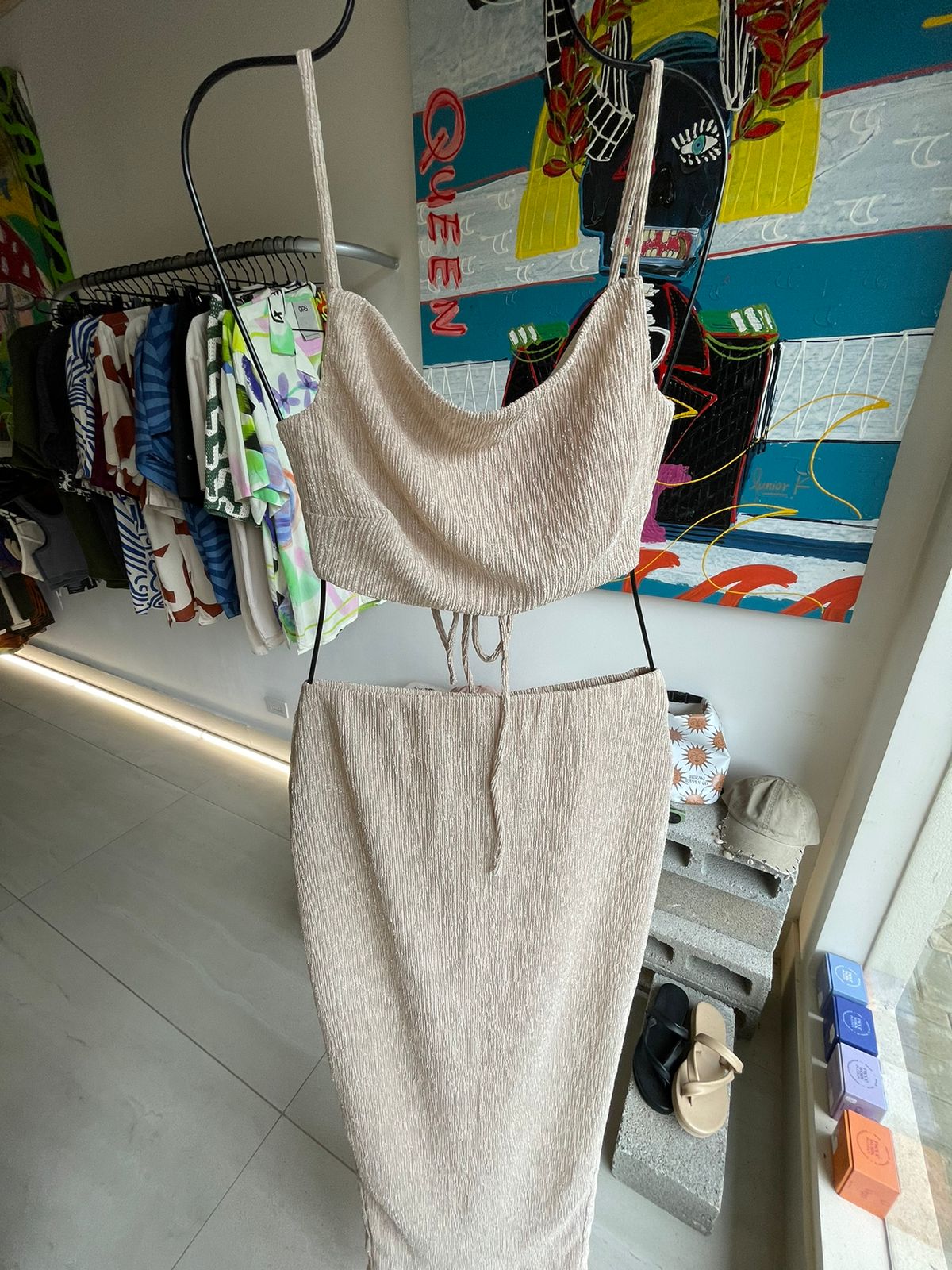 Rumer nude two piece