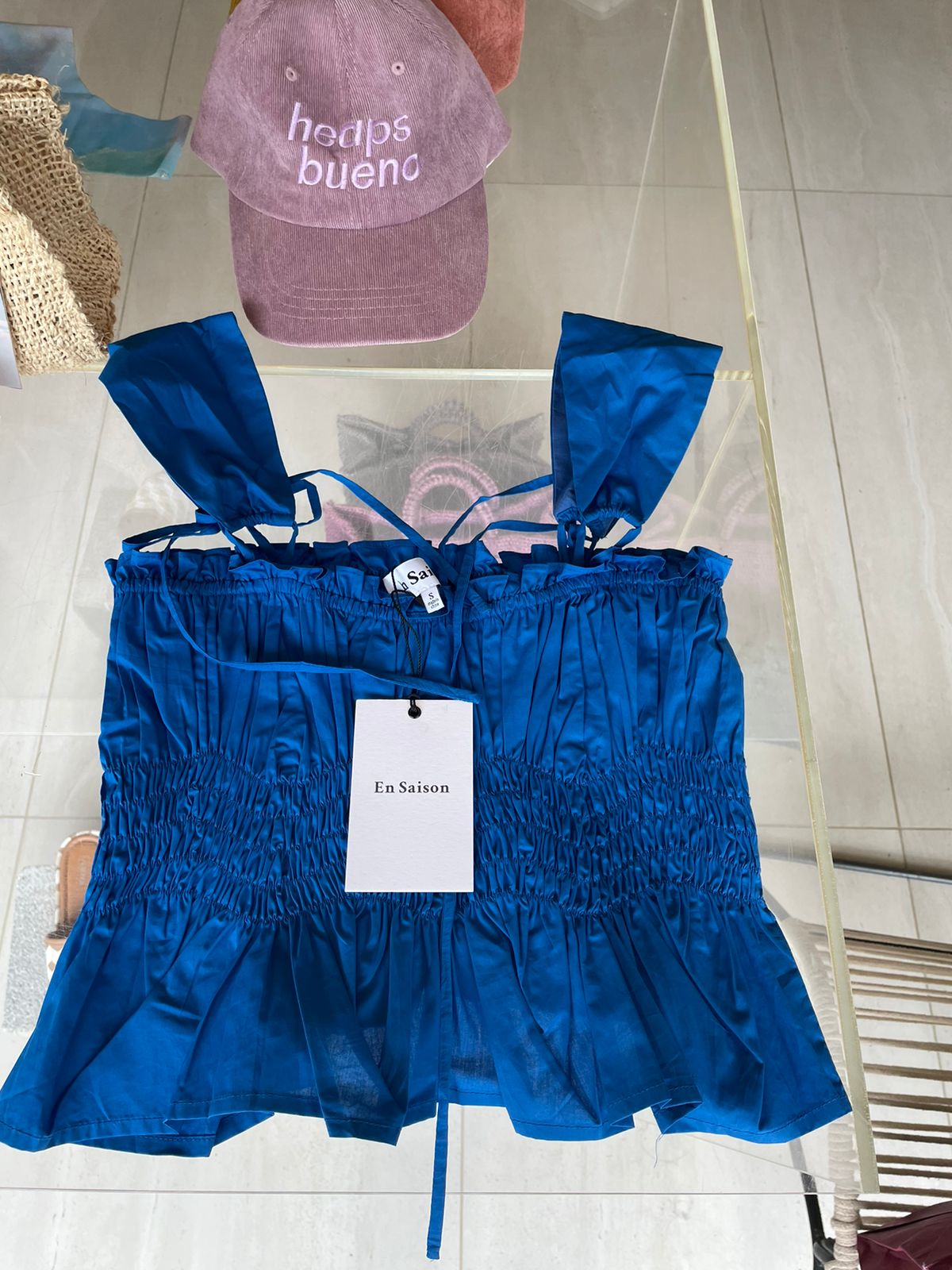 En saison royal blue set