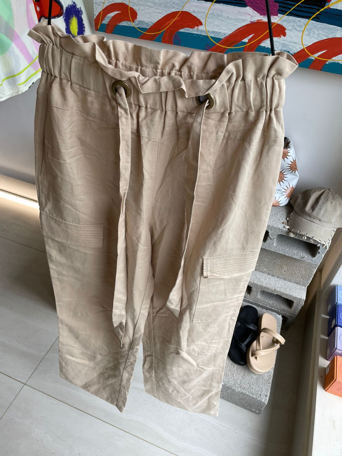 En saison beige pants