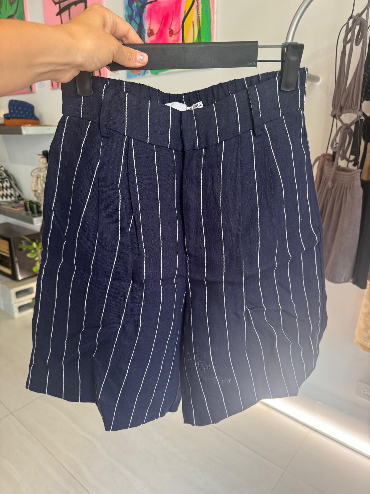 Sophie rue navy pin stripe set