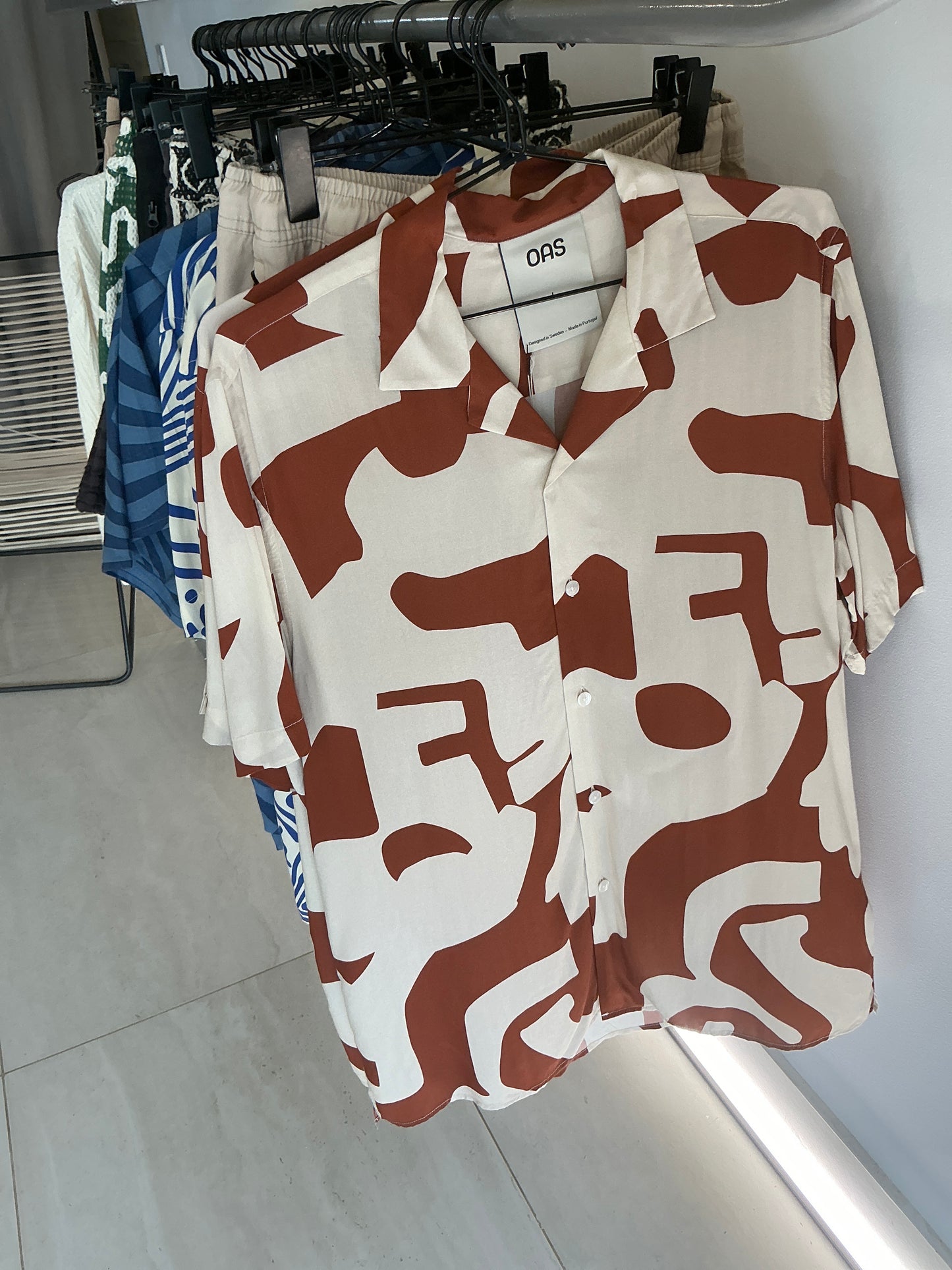 Russet puzzle shirt