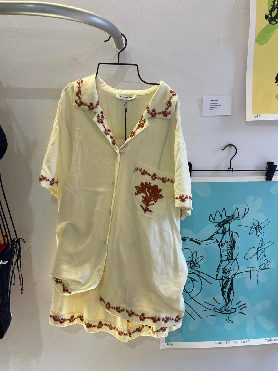 Jacquie shirt and short set