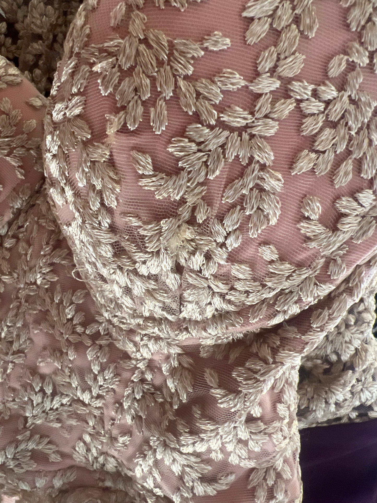 Pink lace