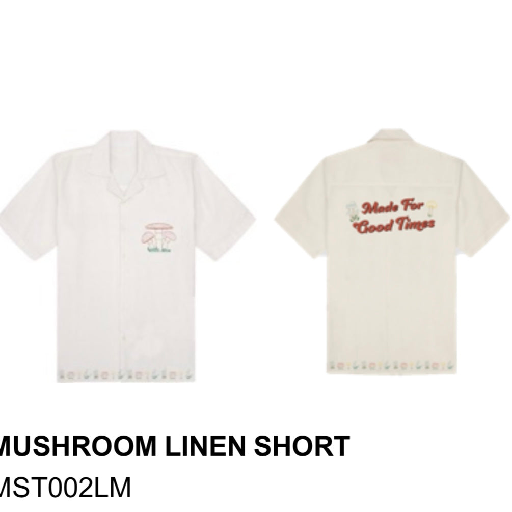 Mushroom linen shirt