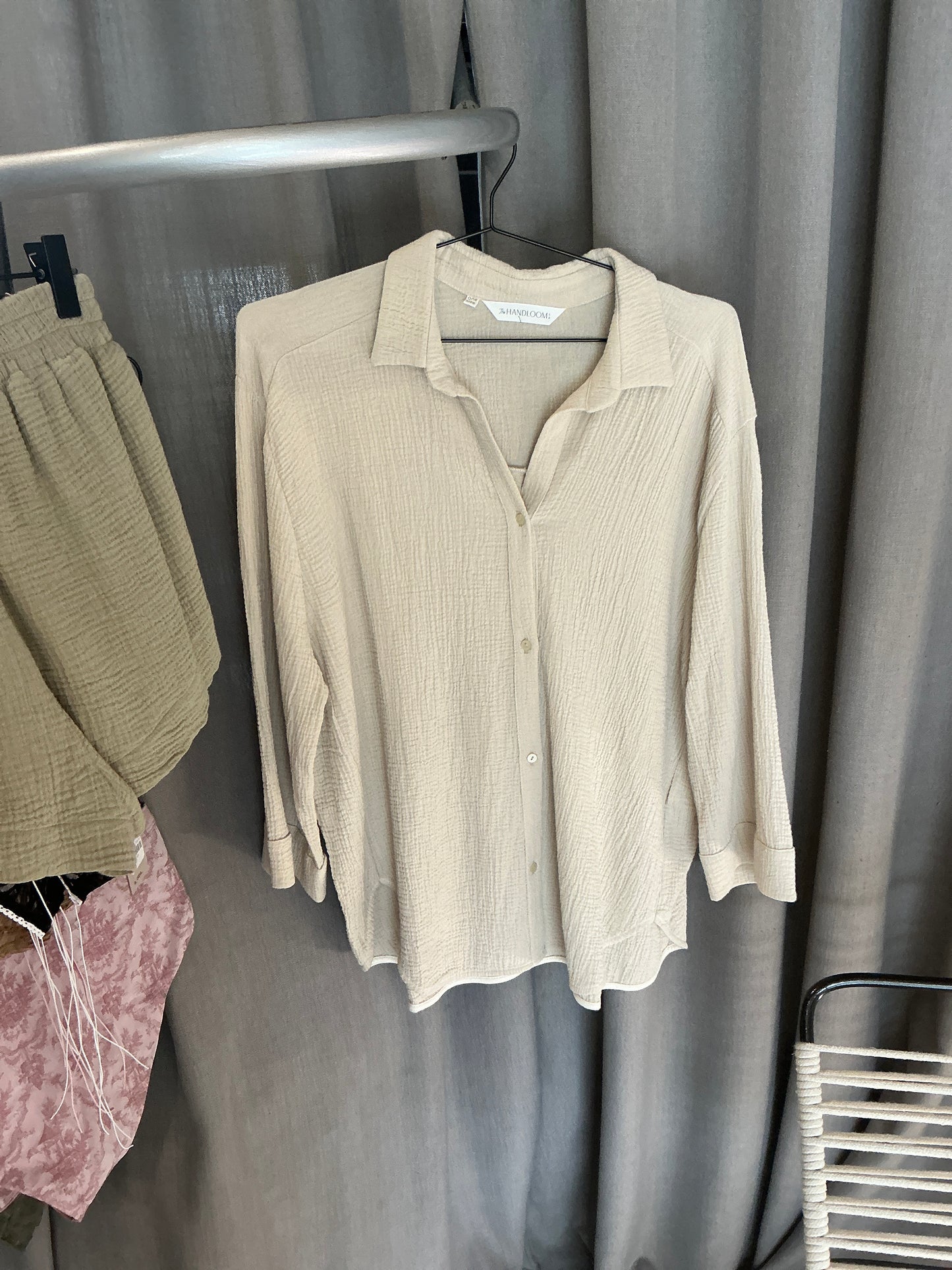 Echo maxi shirt