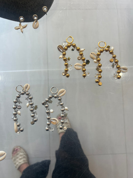 Baby junk earrings