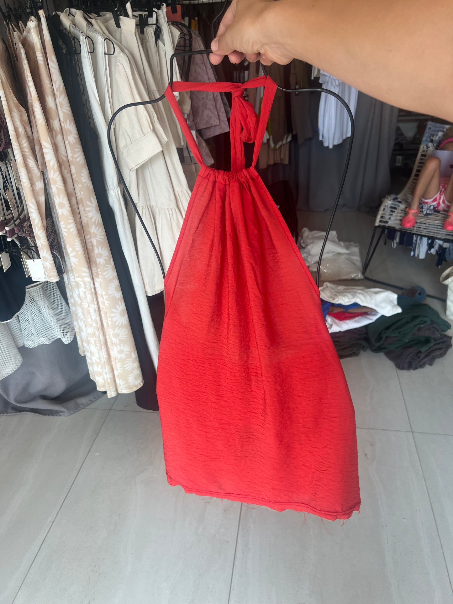 Halter short dress