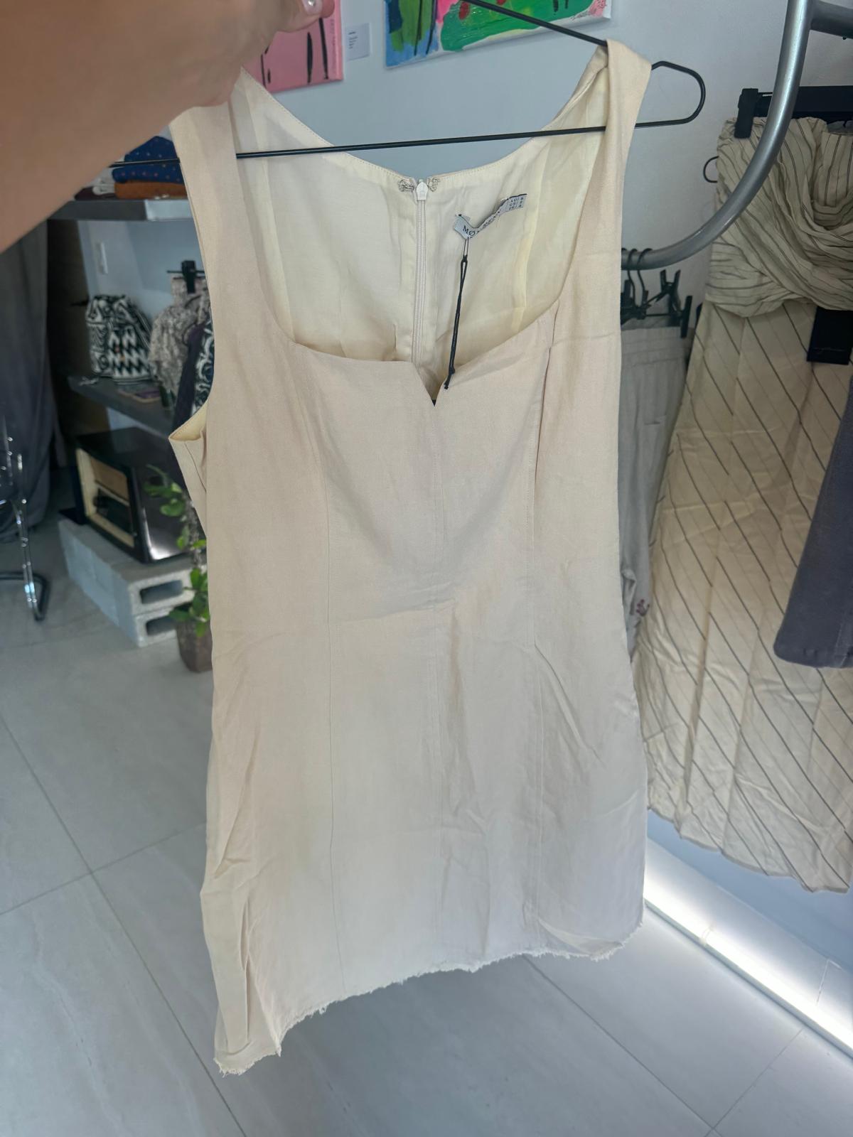 Mon renn cream dress