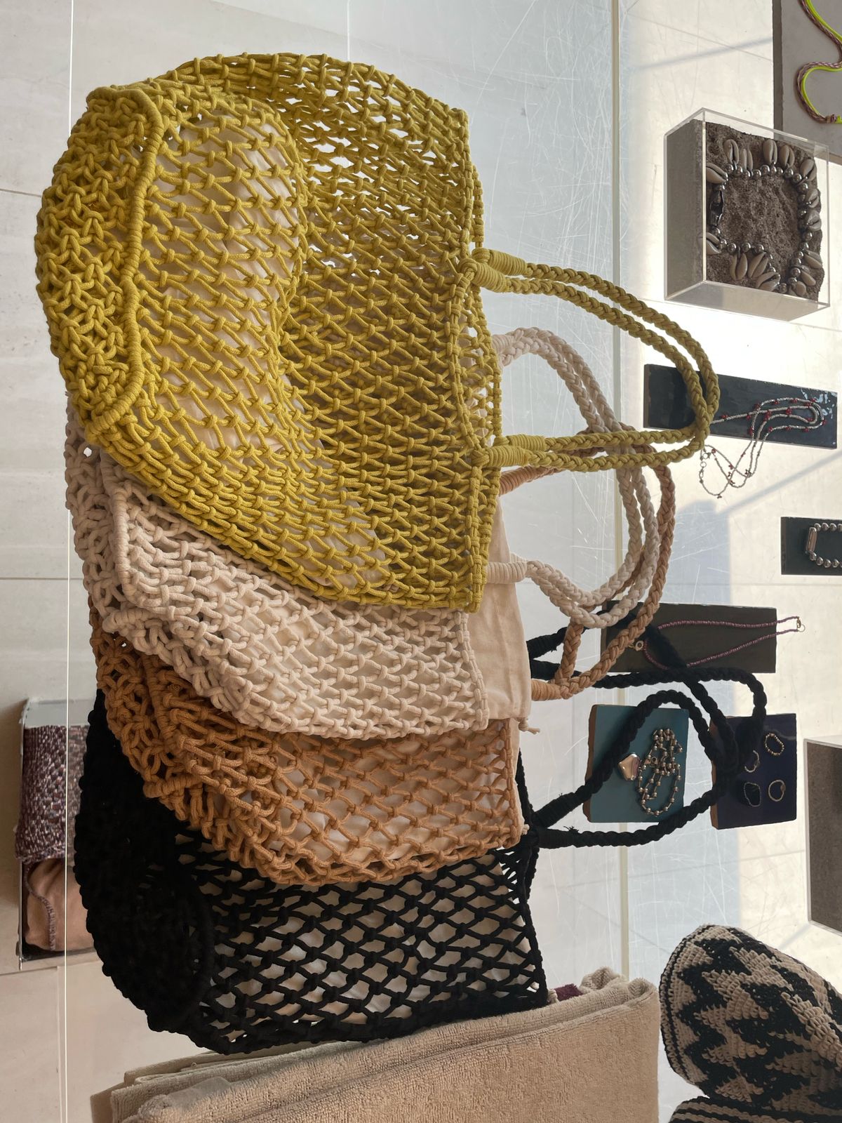Net beach bag