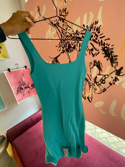 Nia teal dress